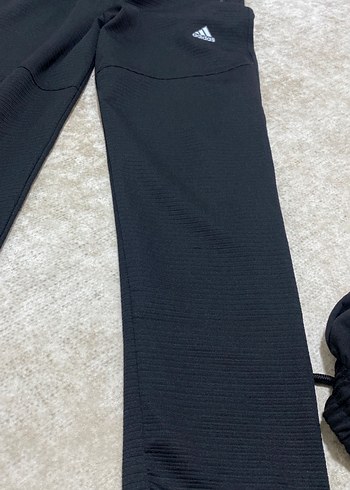 Erkek Siyah Adidas Fermuarlı Outdoor Eşofman - Görsel 3