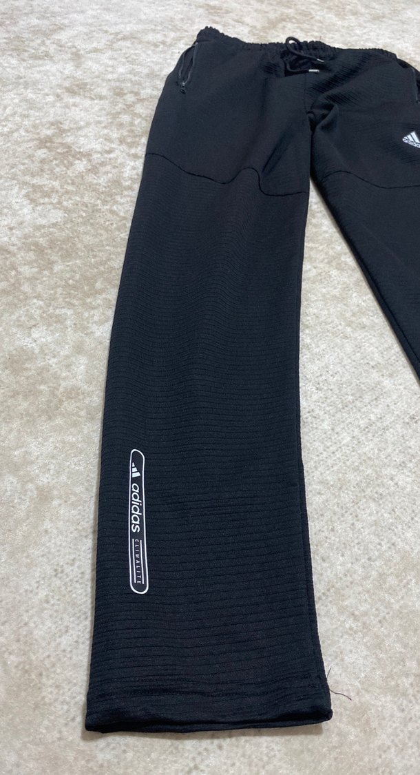 Erkek Siyah Adidas Fermuarlı Outdoor Eşofman - Görsel 2