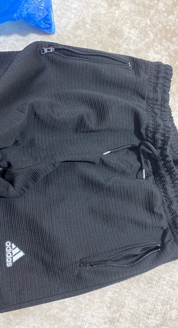 Erkek Siyah Adidas Fermuarlı Outdoor Eşofman - Görsel 4