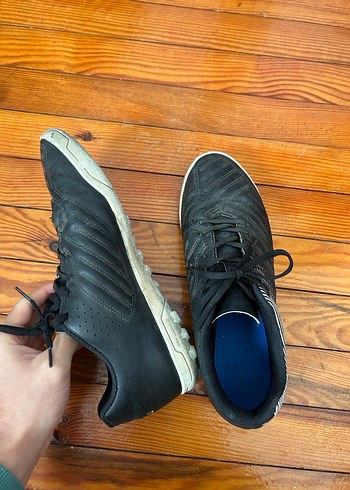 Erkek Siyah Bağcıklı Futbol Ayakkabısı - Görsel 4