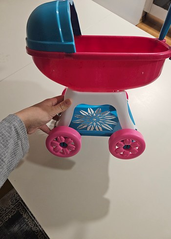 Renkli Pembe Oyuncak Arabası - Görsel 4