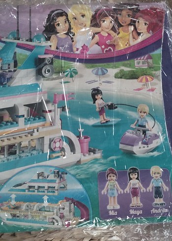 Lego Friends Pastel Renkli Yat Seti - Görsel 3
