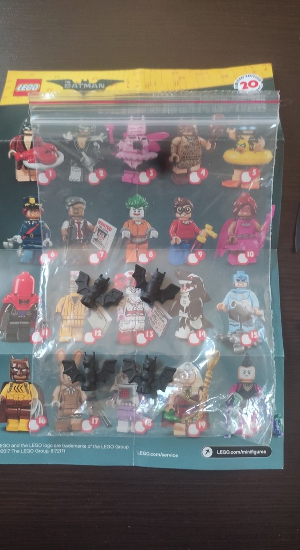 LEGO Batman Figür Seti 71017 - Görsel 2