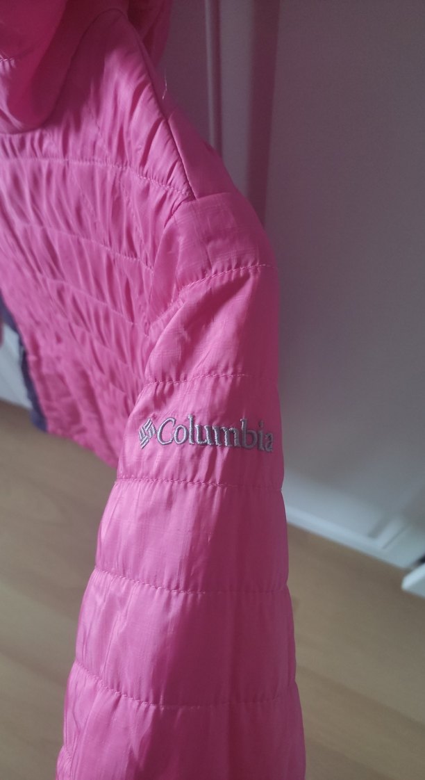 Kız Çocuk Pembe Fermuarlı Mont - Görsel 2