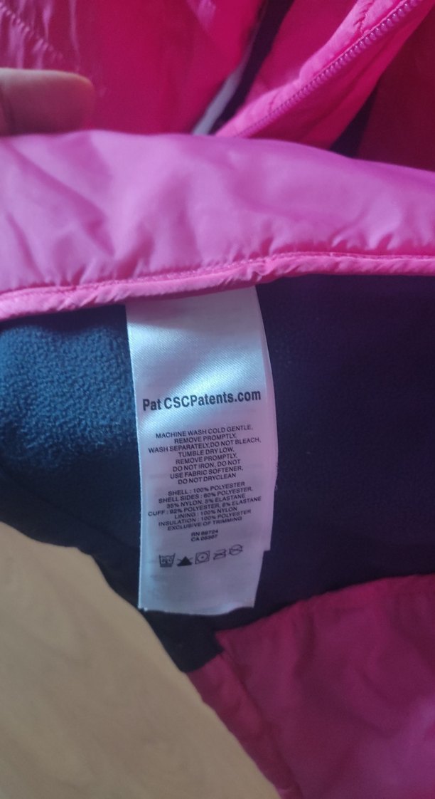 Kız Çocuk Pembe Fermuarlı Mont - Görsel 5