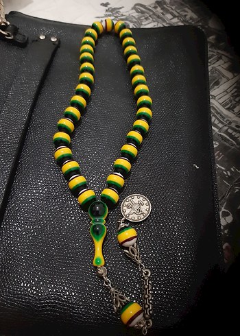 bilardo topundan özel tasarım tesbih - Görsel 2