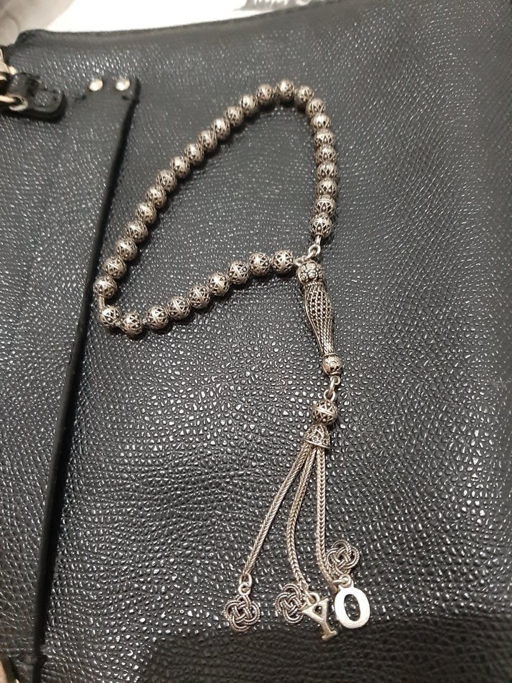 gümüş tesbih - Görsel 2