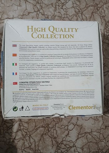 Clementoni High Quality Collection - Venice 1000 Parça Yapboz - Görsel 3