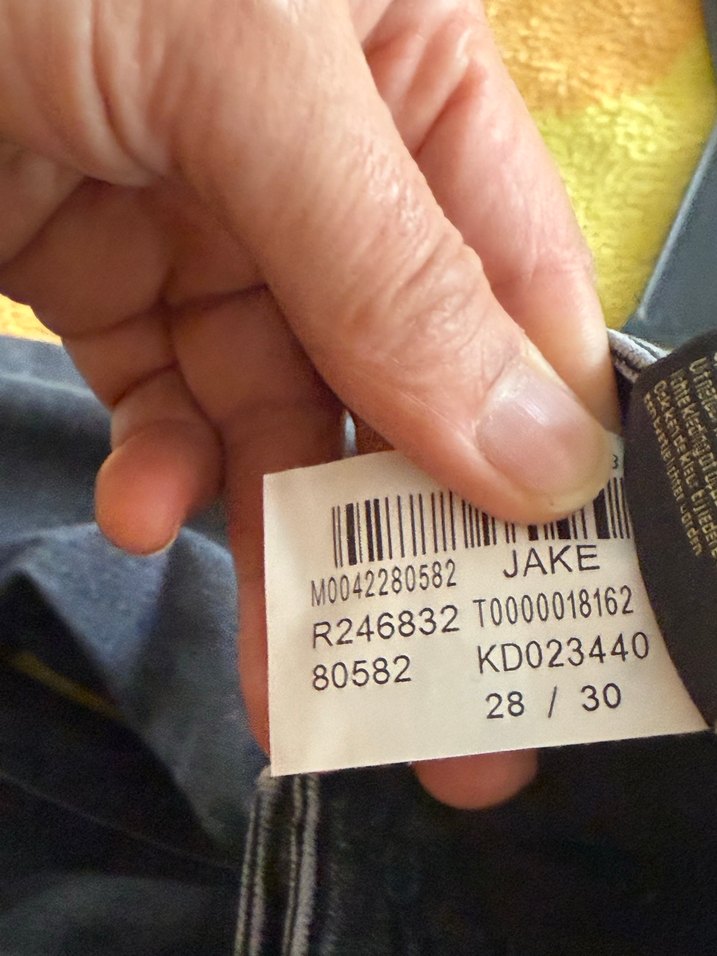 Gri Regular Fit Denim Erkek Jean beden 28 - Görsel 3