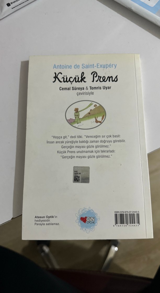 Küçük Prens - Antoine de Saint-Exupéry - Görsel 2