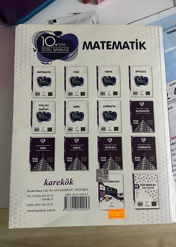 10. Sınıf Matematik Soru Bankası(AZ ÇÖZÜLMÜŞ!) - Görsel 2