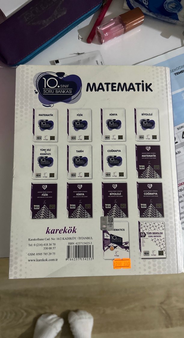 10. Sınıf Matematik Soru Bankası(AZ ÇÖZÜLMÜŞ!) - Görsel 2