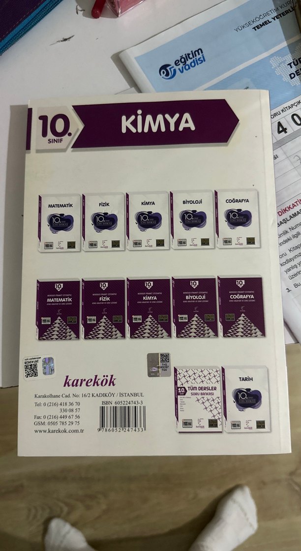 10. Sınıf Kimya Konu Anlatımı ve Soru Çözümü Kitabı - Görsel 2