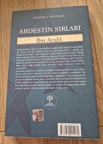 Abdestin Sırları - İbn Arabi - Görsel 2