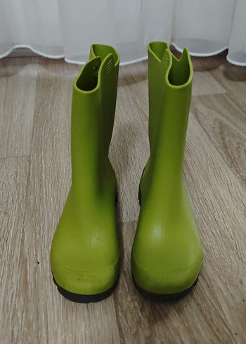 Yeşil Kauçuk Çocuk Botu - Görsel 2