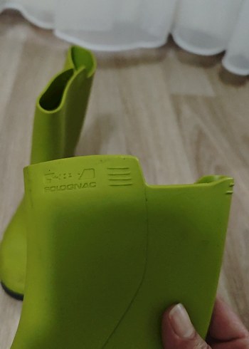 Yeşil Kauçuk Çocuk Botu - Görsel 4