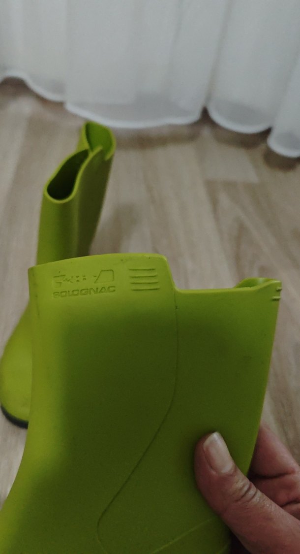 Yeşil Kauçuk Çocuk Botu - Görsel 4