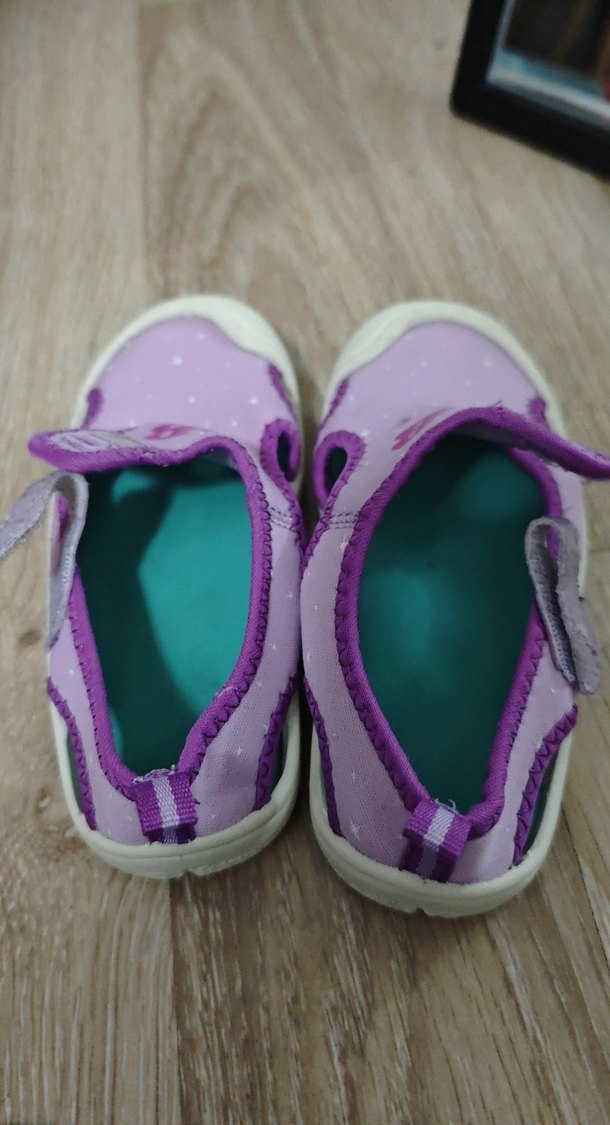 Mor New Balance Kız Çocuk Sandalet kreş ayakkabisi - Görsel 2