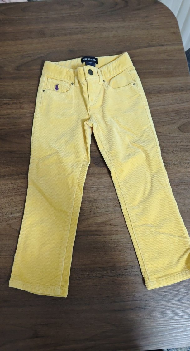 Sarı Erkek Çocuk Regular Fit Pantolon - Görsel 2