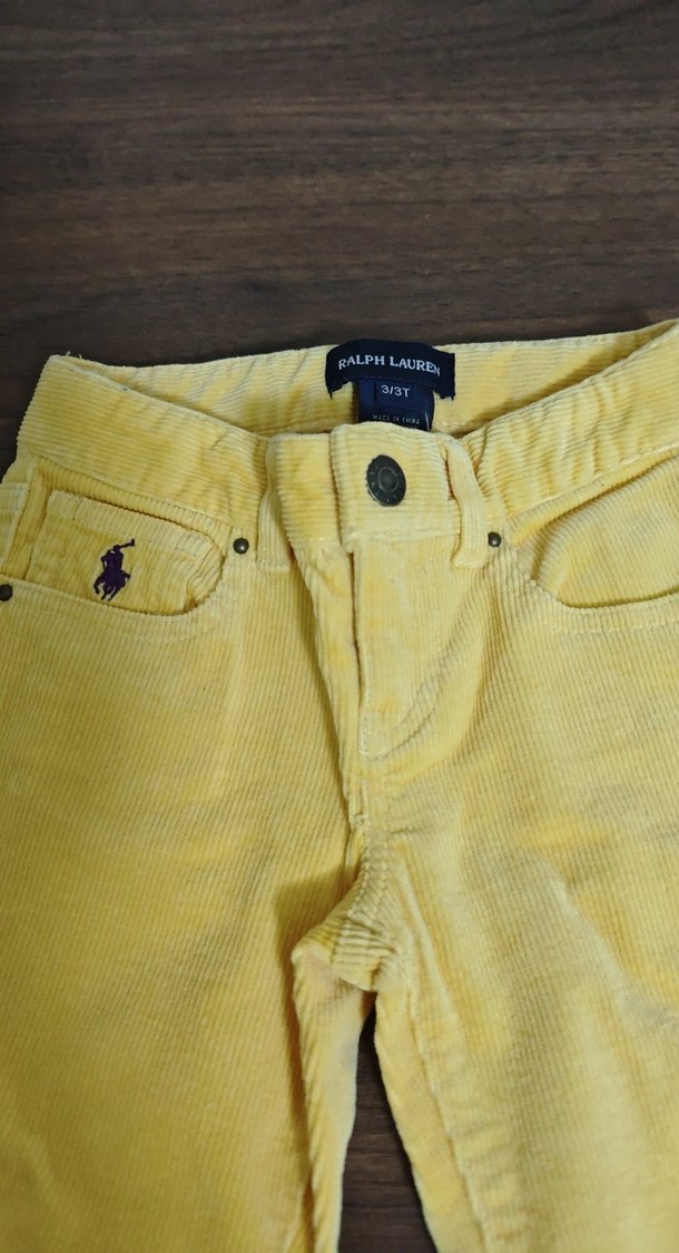 Sarı Erkek Çocuk Regular Fit Pantolon - Görsel 3