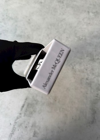 Alexander McQueen Beyaz Erkek Bağcık - Görsel 4