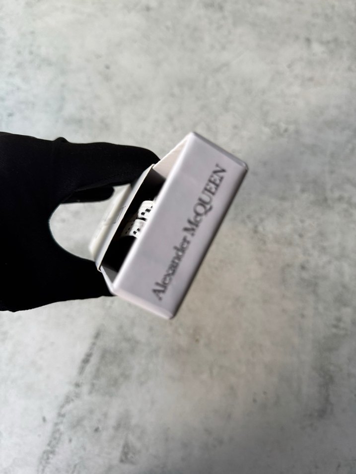 Alexander McQueen Beyaz Erkek Bağcık - Görsel 4