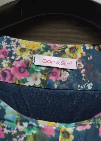 Çiçek Desenli Bohem Uzun Kollu Bluz - Görsel 2