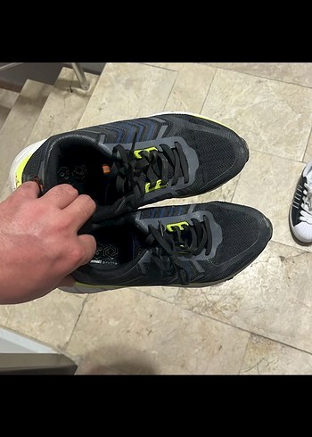 Gri Erkek Spor Koşu Ayakkabısı - Görsel 2