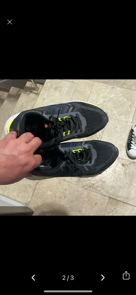 Gri Erkek Spor Koşu Ayakkabısı - Görsel 2