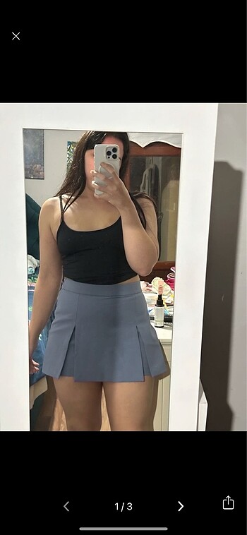 Zara şort etek