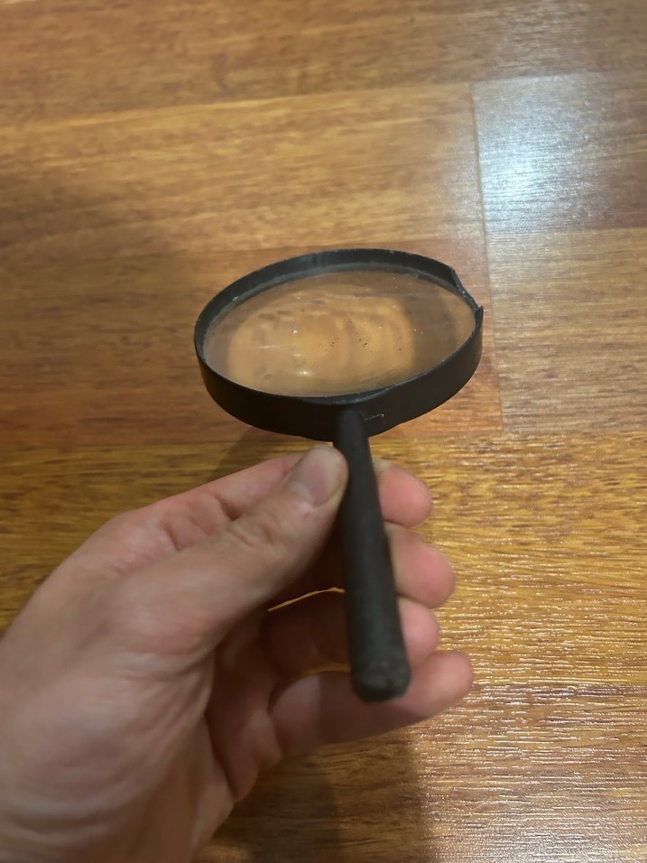 Siyah Saplı Büyüteç - Görsel 3