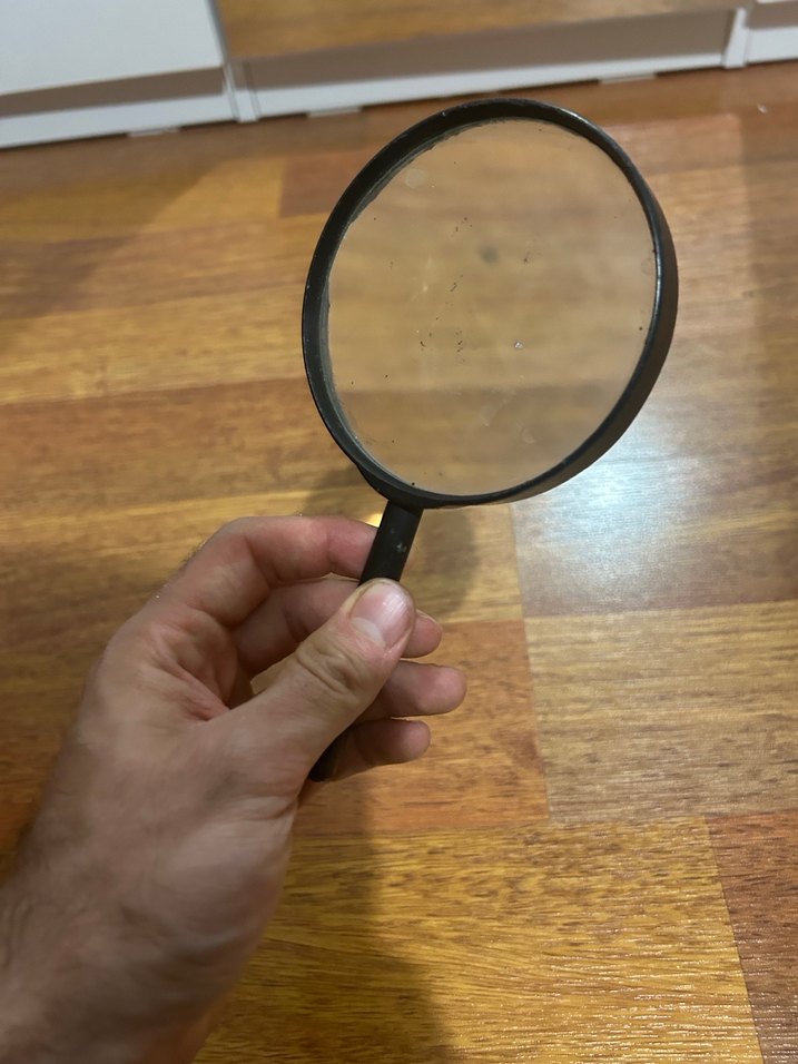 Siyah Saplı Büyüteç - Görsel 4