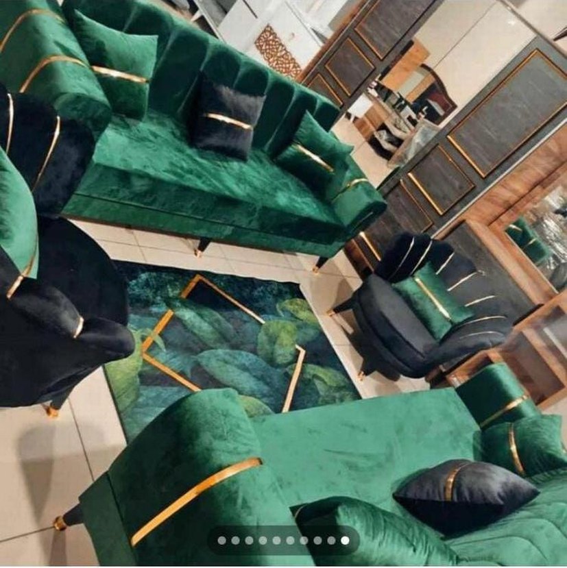 KOLTUK TAKIMI MODELLERİ ÇEKYAT KANEPE OTURMA ODASI GRUBU - Görsel 3