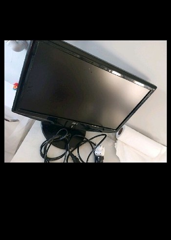 Siyah AOC Bilgisayar Monitörü - Görsel 3