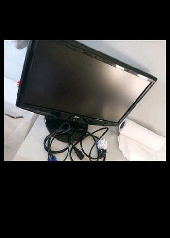 Siyah AOC Bilgisayar Monitörü - Görsel 7