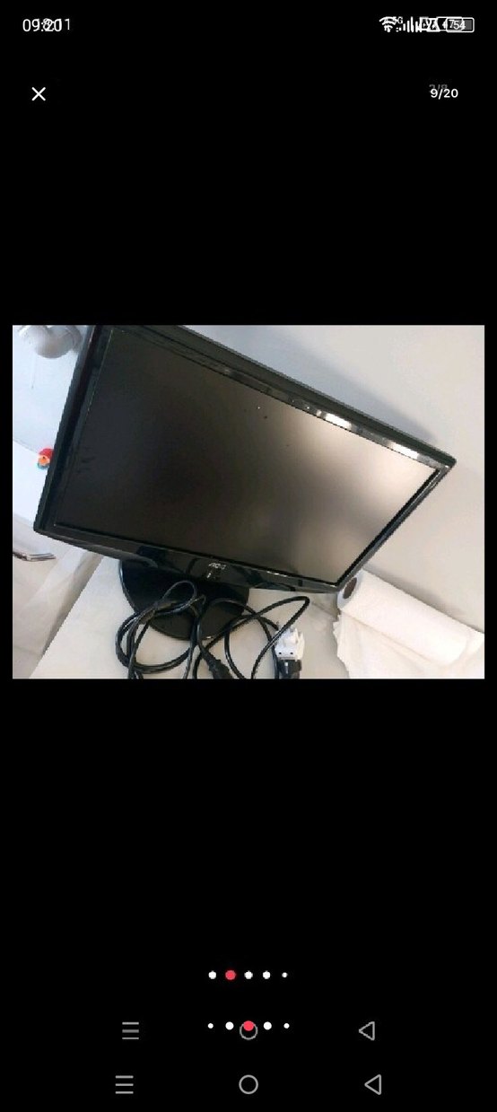 Siyah AOC Bilgisayar Monitörü - Görsel 3