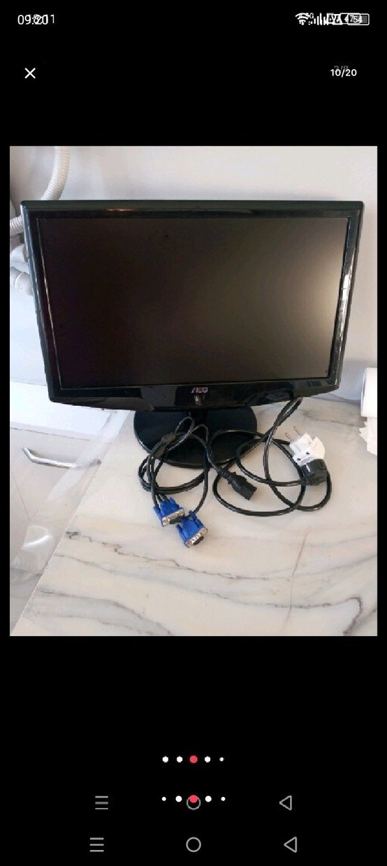 Siyah AOC Bilgisayar Monitörü - Görsel 4