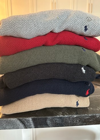 Gri Erkek Triko Yün Kazak - Görsel 7