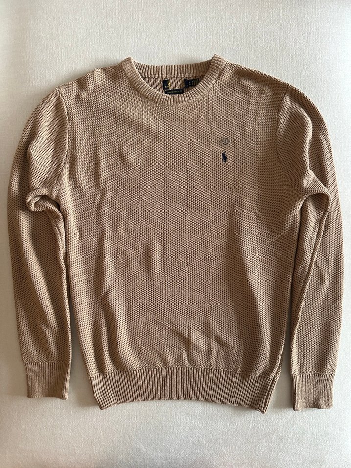 Gri Erkek Triko Yün Kazak - Görsel 3