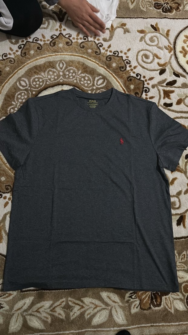 Erkek Beyaz Pamuklu Kısa Kollu Tişört - Görsel 2