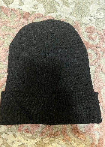 Siyah Örgü Kadın Bere - Görsel 2