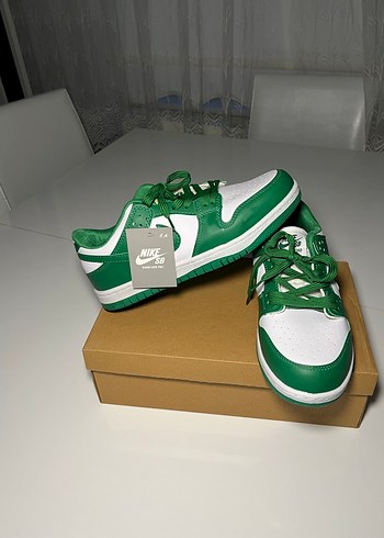 Nike SB Yeşil Beyaz spor ayakkabı - Görsel 2