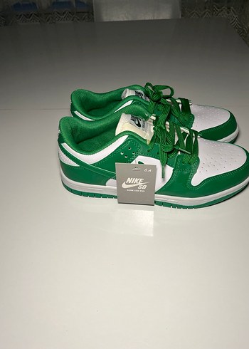 Nike SB Yeşil Beyaz spor ayakkabı - Görsel 4