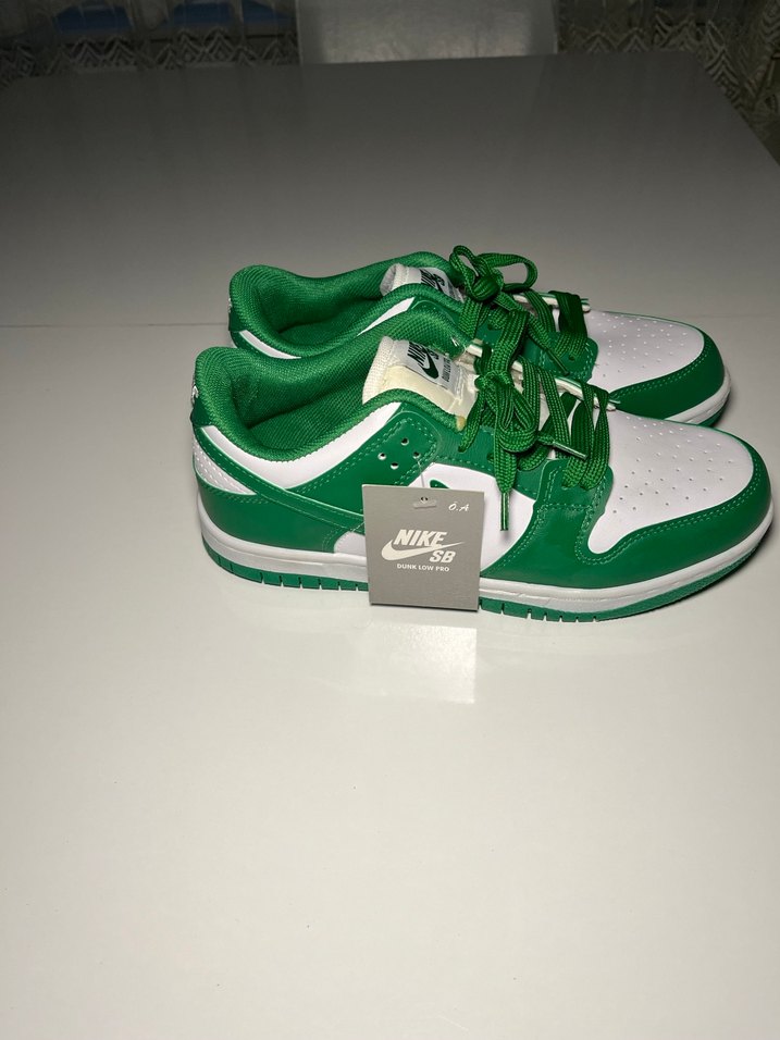 Nike SB Yeşil Beyaz spor ayakkabı - Görsel 4