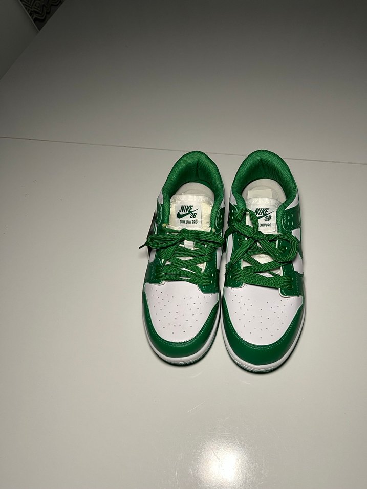 Nike SB Yeşil Beyaz spor ayakkabı - Görsel 3