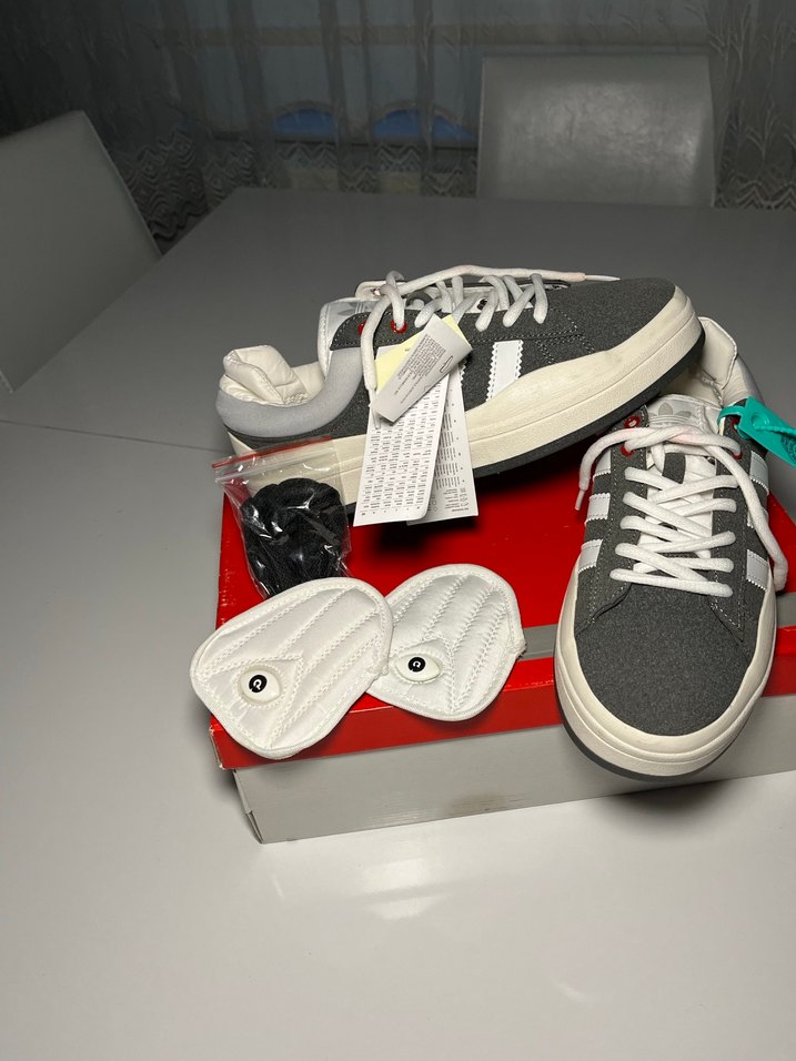 Gri sıfır ayakkabı günlük kullanıma uygun adidas - Görsel 2