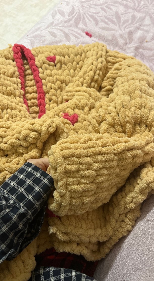 Puffy kalpli hırka - Görsel 3