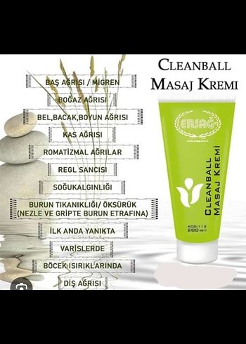 Ersağ Masaj Kremi Doğal Ağrı Kesici - Görsel 3