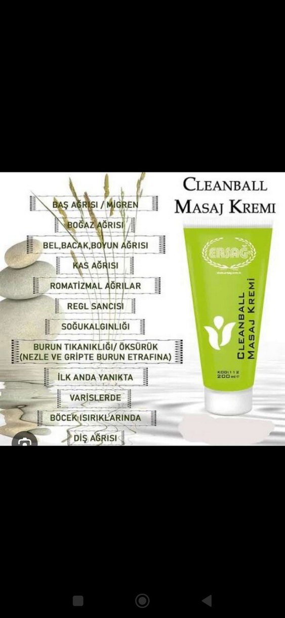 Ersağ Masaj Kremi Doğal Ağrı Kesici - Görsel 3