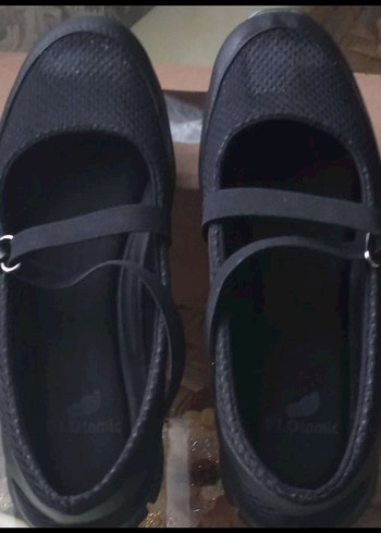 Siyah Kadın ortopedi ayakkabı - Görsel 2